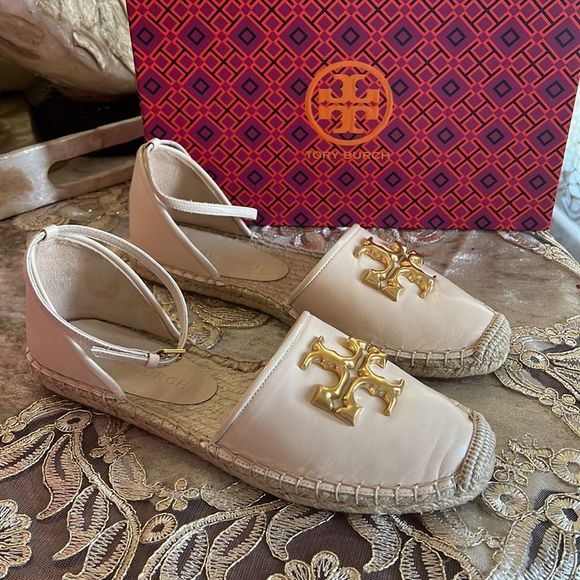 Tory Burch Shoes - Tory Burch Eleanor leather espadrille